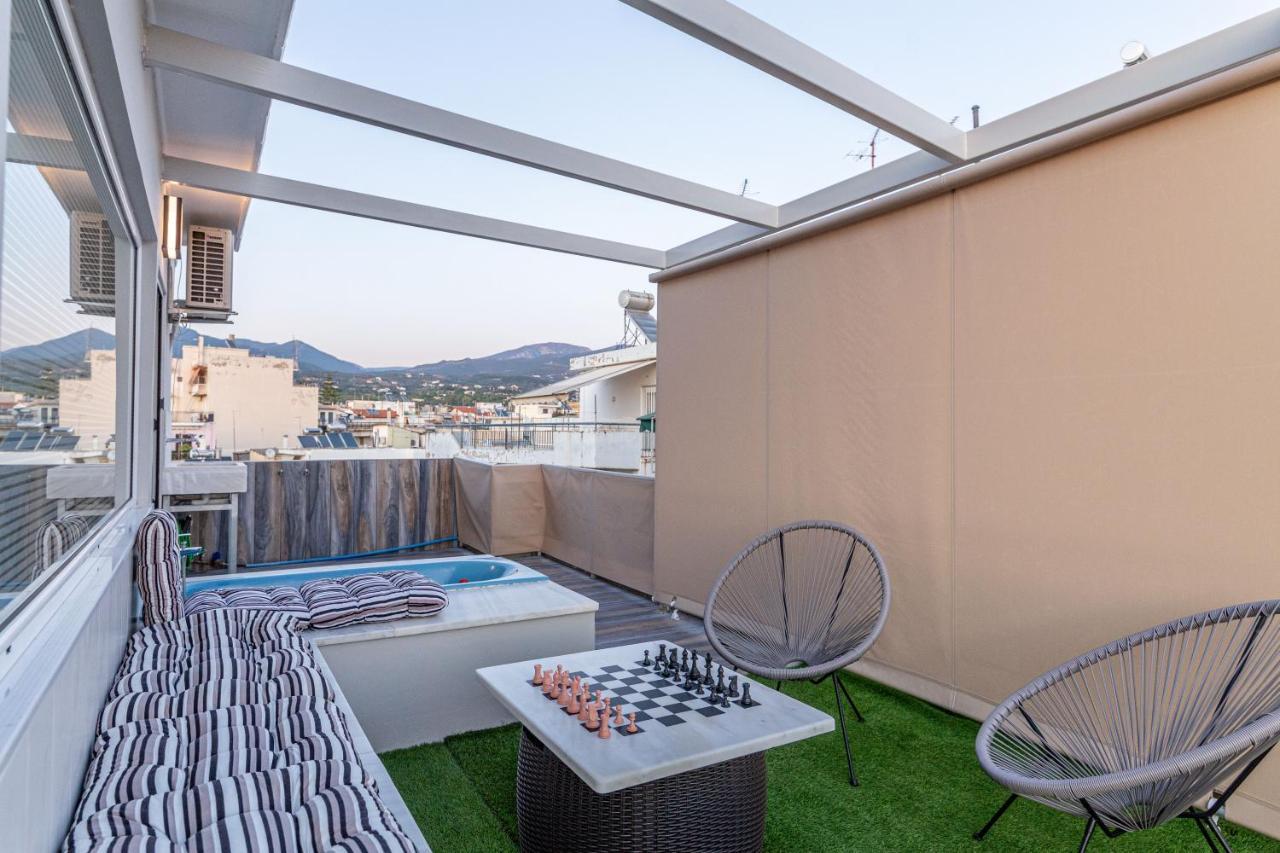 Tiny Central Penthouse, Big Terrace كالاماتا المظهر الخارجي الصورة